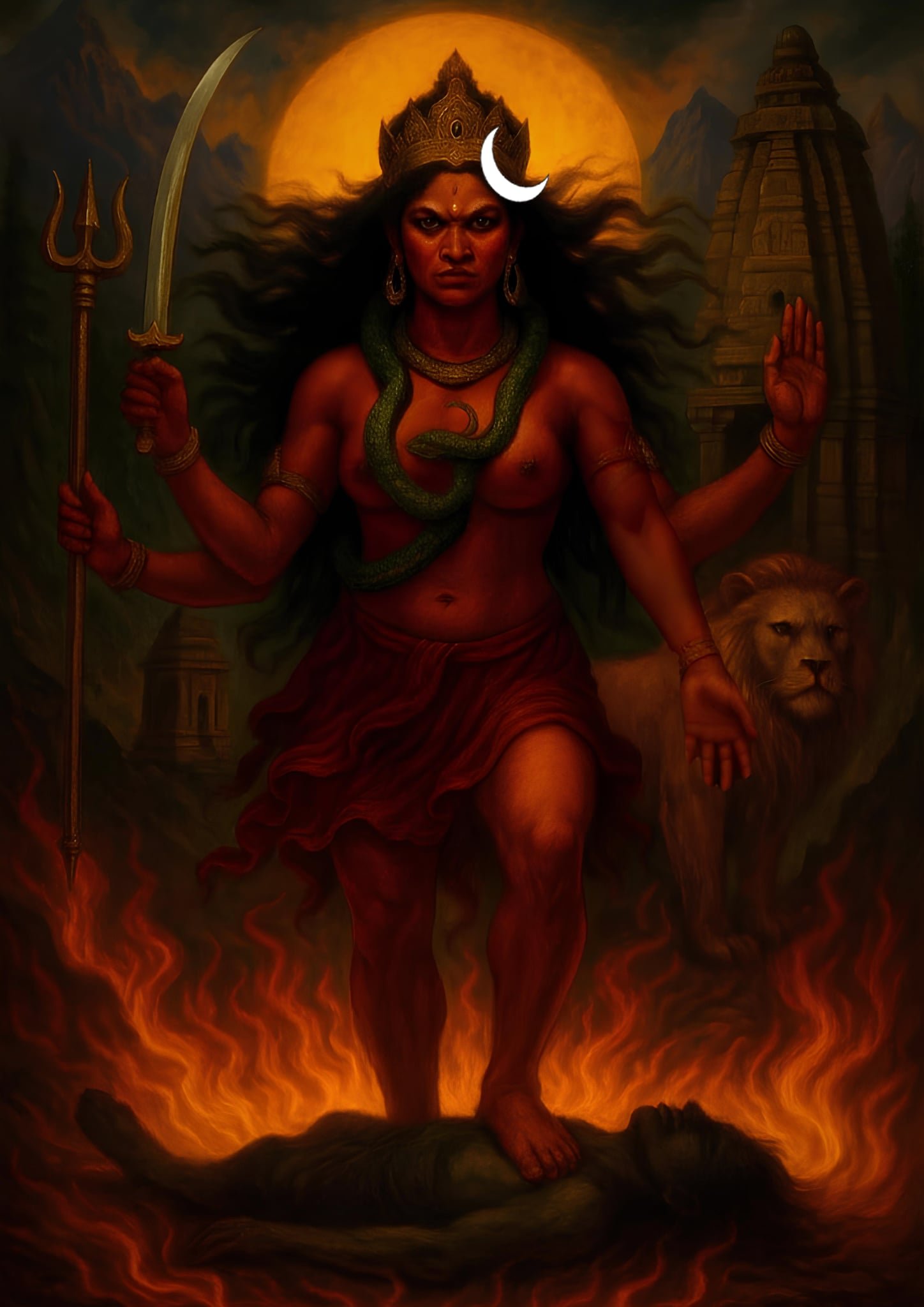 Tantric Hinglaj Devi