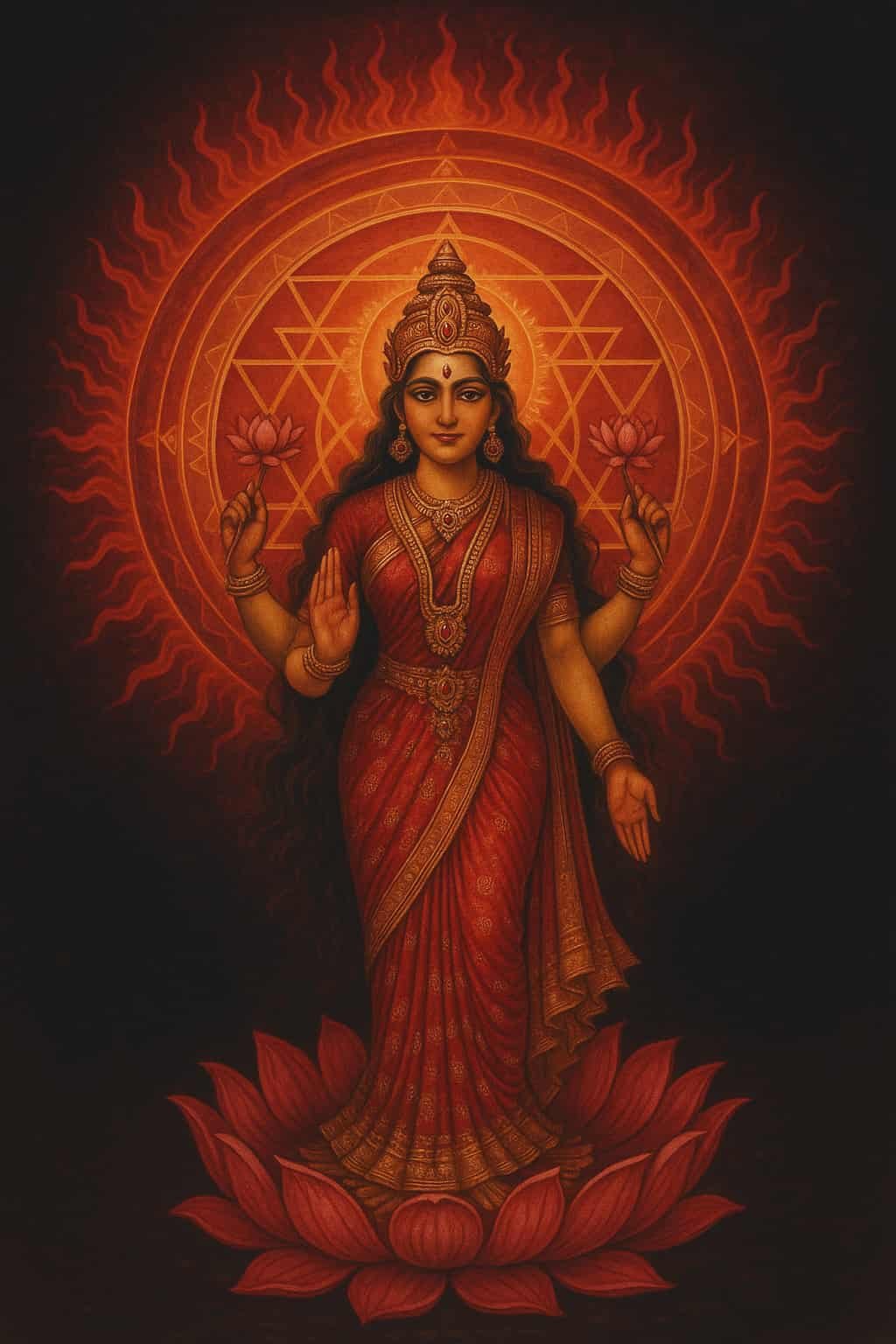 Bhagwati Mahalakshmi (tantric form)