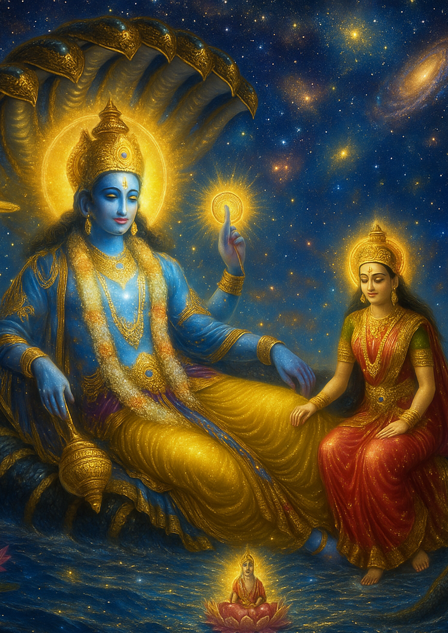 Bhagwan Vishnu - protector of kankala bhairava tantra