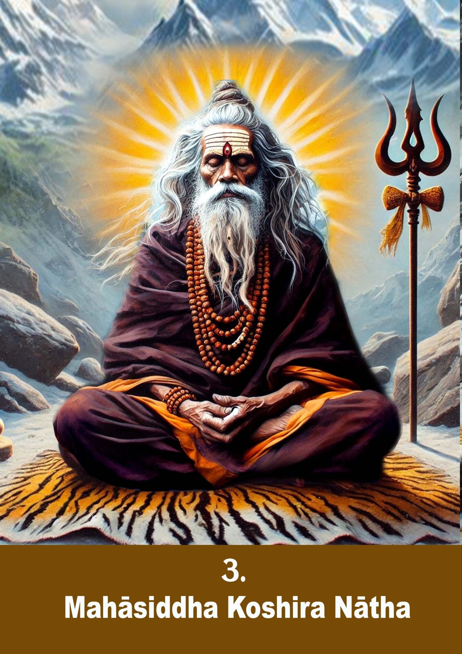 Mahāsiddha Koshira Nātha The Third Mahasiddha of Trimahasiddhas.