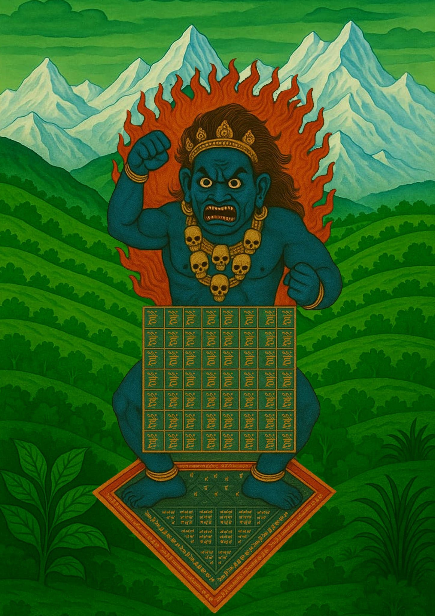 Tāmravaktra Kavacha