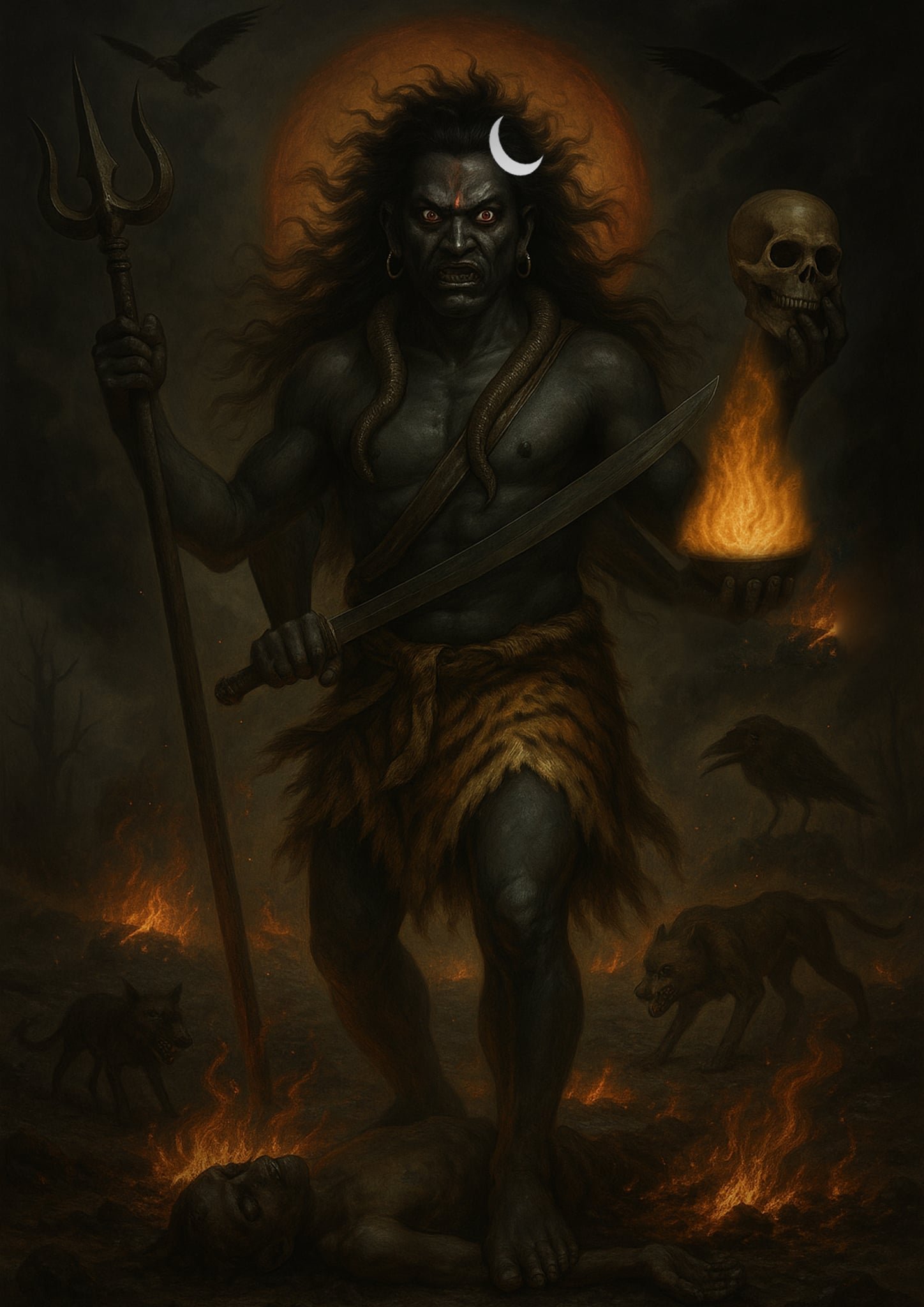 BheemaLochana Bhairav of Hinglaj Shakti